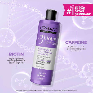 Urban Care Expert Biotin&Caffein Dökülme Karşıtı Şampuan 350 Ml - 4