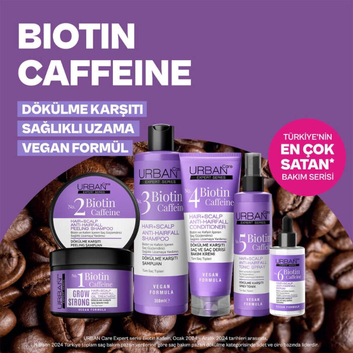 Urban Care Expert Biotin&Caffein Dökülme Karşıtı Şampuan 350 Ml - 6