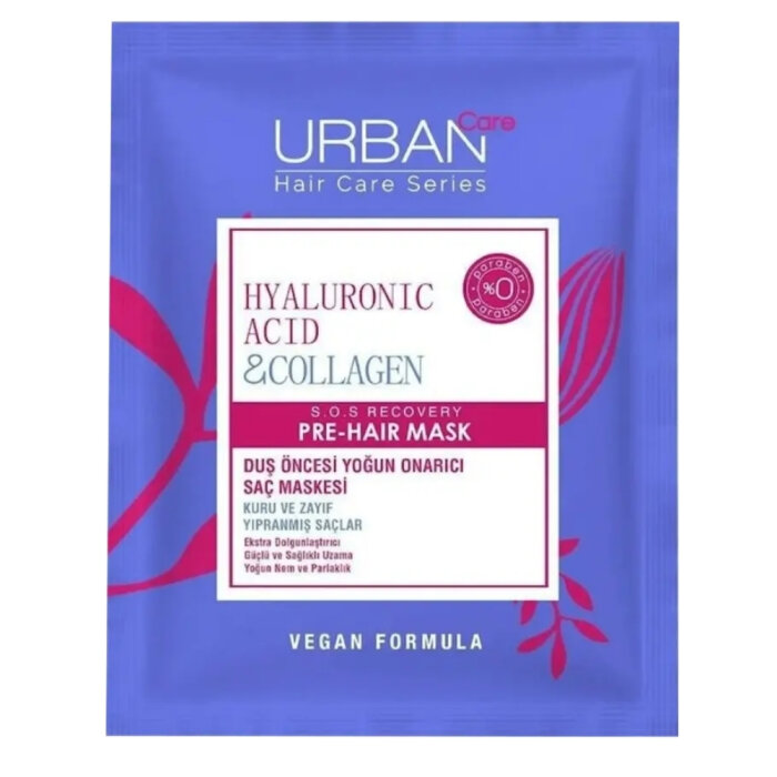 Urban Care Hyaluronic Acid&Collagen Pre Hair Mask 50 Ml - 1