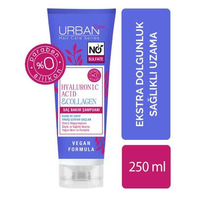 Urban Care Hyaluronic Acid&Collagen Saç Bakım Şampuanı 250 Ml