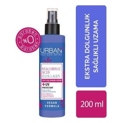 Urban Care Hyaluronic Acid&Collagen Sıvı Saç Bakım Kremi 200 Ml