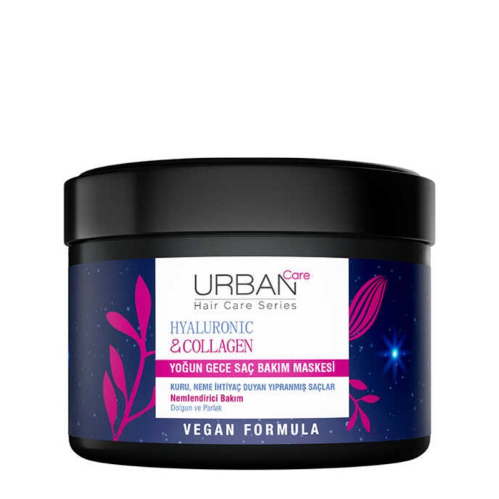 Urban Care Hyaluronik Asit & Kolajen Gece Saç Bakım Maskesi 230 Ml - 1