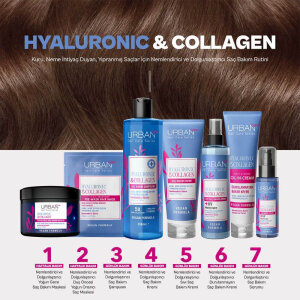 Urban Care Hyaluronik Asit & Kolajen Gece Saç Bakım Maskesi 230 Ml - 6