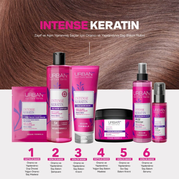 Urban Care Intense&Keratin Sıvı Saç Kremi 100 Ml - 8
