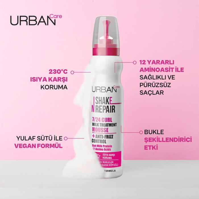 Urban Care Shake N Repair 7/24 Anti-Frizz Saç Bakım Köpüğü 150 Ml - 3