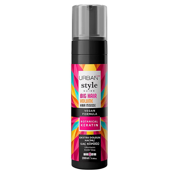 Urban Care Style Guide Big Hair Volume Mousse 200 Ml - 1