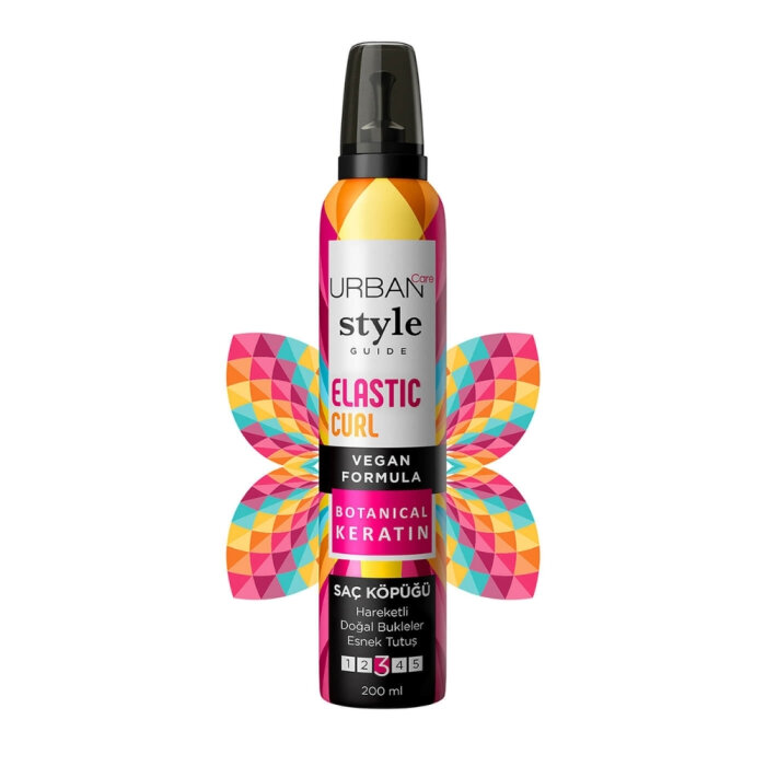 Urban Care Style Guide Köpük Elastic Curl 200 Ml - 3
