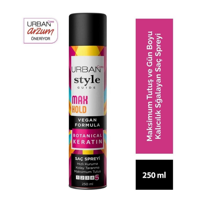 Urban Care Style Guide Sprey Max Hold 250 Ml - 2