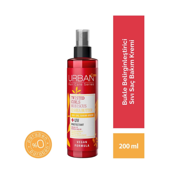 Urban Care Twisted Curls Hibiscus&Shea Butter Sıvı Saç Kremi 200 Ml - 2