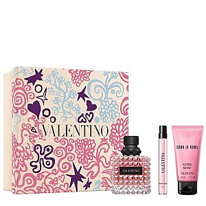 Valentino Donna Born In Roma Kadın Parfüm Edp 100 Ml+Body Lotion 50 Ml+Edp 10 Ml Set - Valentino