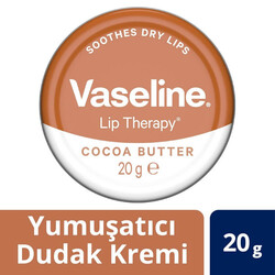 Vaseline Lip Cocoa Butter Nemlendirici Dudak Bakım Kremi 20 Gr - Thumbnail