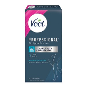 Veet - Veet Professional Ağda Bantları Hassas Ciltler 12 Adet