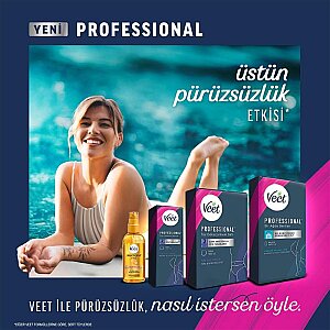 Veet Professional Normal Ciltler İçin Ağda Bandı 12'li - 6