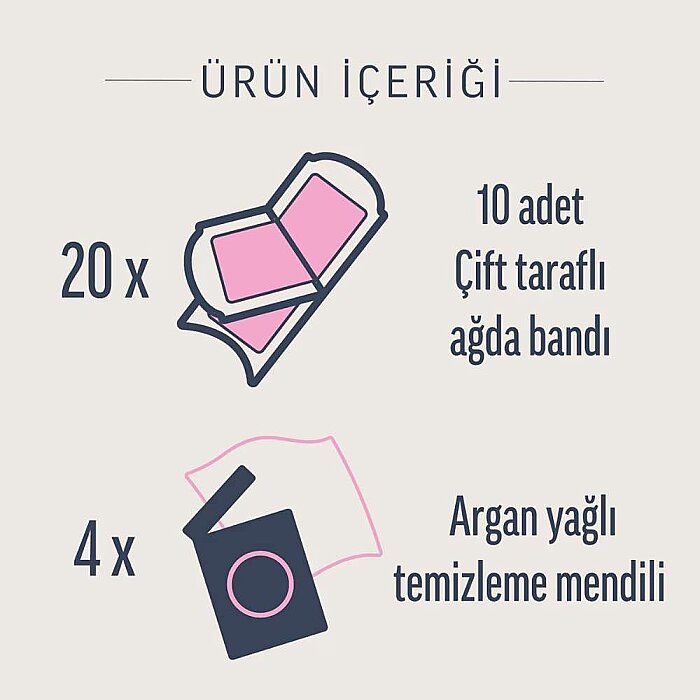 Veet Professional Normal Ciltler İçin Yüz Ağda Bandı 20'li - 3