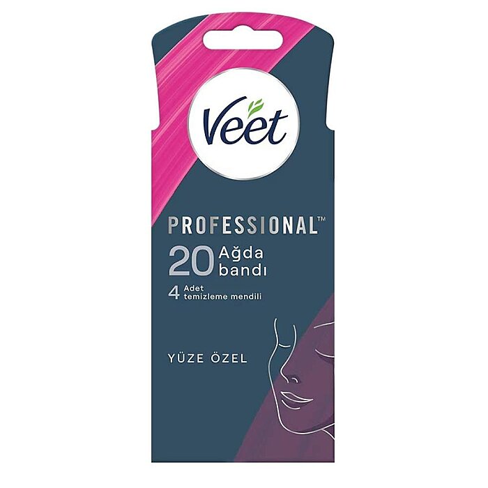 Veet Professional Normal Ciltler İçin Yüz Ağda Bandı 20'li - 1
