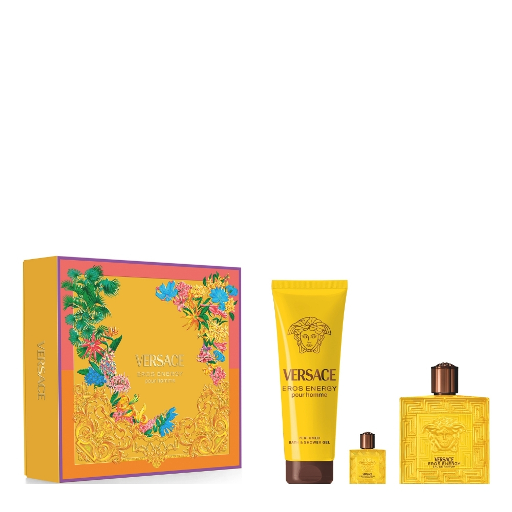 Versace Eros Energy Erkek Parfüm Edp 100 Ml + Shower Gel 150 Ml + Edp 5 Ml Set