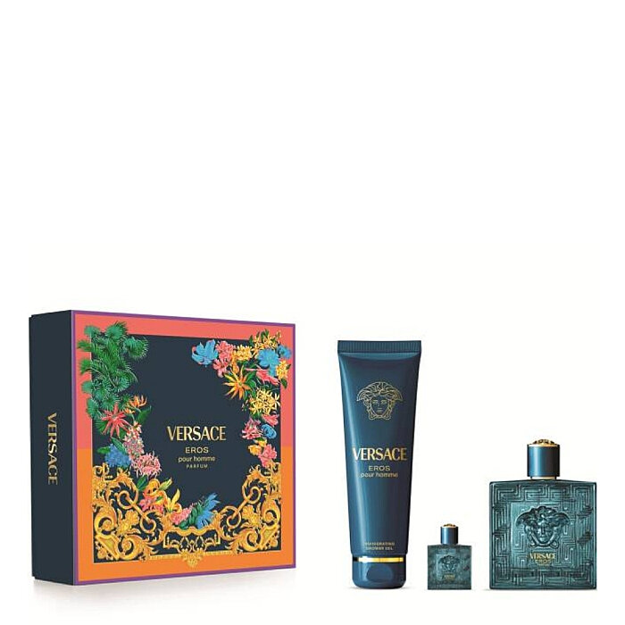 Versace Eros Erkek Parfüm 100 Ml + Shower Gel 150 Ml + Edp 5 Ml Set - 1