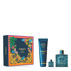 Versace Eros Erkek Parfüm Edt 100 Ml + Shower Gel 150 Ml + Edt 5 Ml Set 