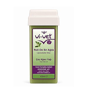Vi-Vet Kartuş Sir Ağda Roll-On Çay Ağacı 100 Ml - Vi-Vet