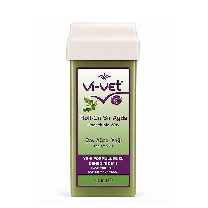 Vi-Vet Kartuş Sir Ağda Roll-On Çay Ağacı 100 Ml - 1
