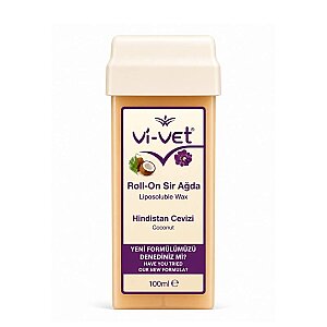 Vi-Vet Kartuş Sir Ağda Roll-On Hindistan Cevizli 100 Ml - Vi-Vet