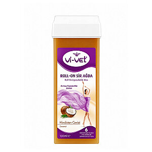 Vi-Vet Kartuş Sir Ağda Roll-On Hindistan Cevizli 100 Ml - Vi-Vet