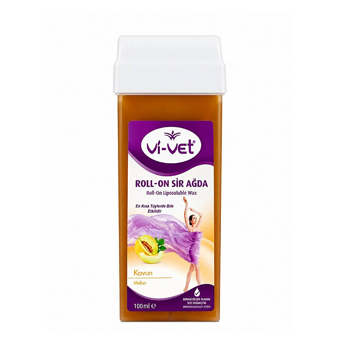 Vi-Vet Kartuş Sir Ağda Roll-On Kavunlu 100 Ml - 1