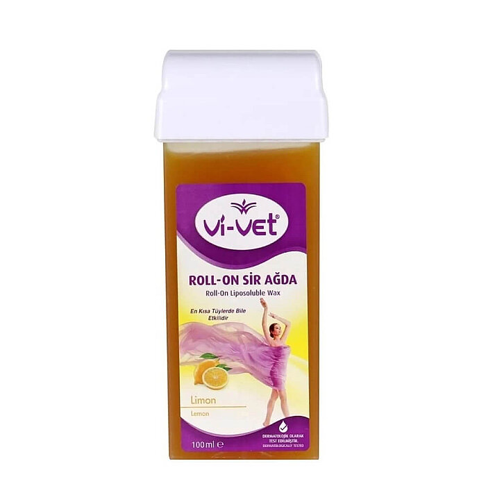 Vi-Vet Kartuş Sir Ağda Roll-On Limonlu 100 Ml - 1