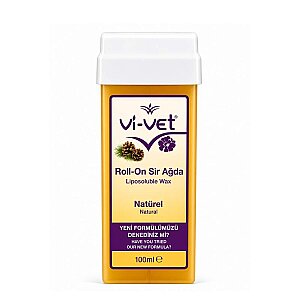 Vi-Vet Kartuş Sir Ağda Roll-On Naturel 100 Ml - Vi-Vet