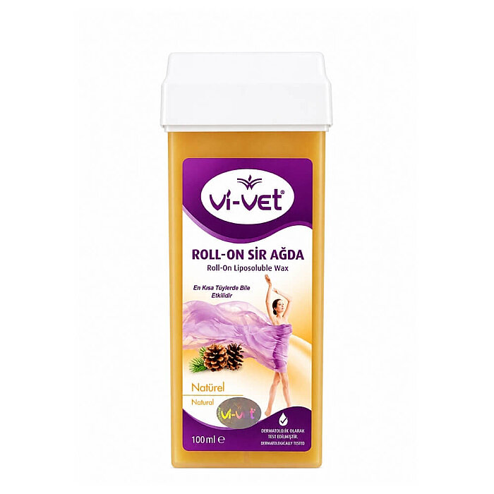 Vi-Vet Kartuş Sir Ağda Roll-On Naturel 100 Ml - 1