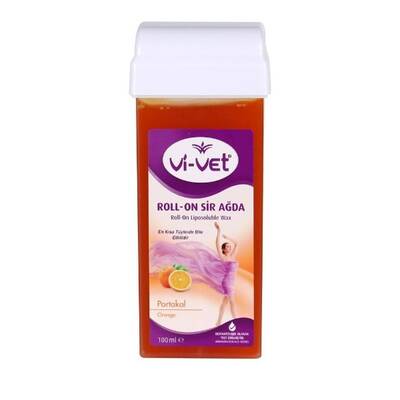 Vi-Vet Kartuş Sir Ağda Roll-On Portakal 100 Ml