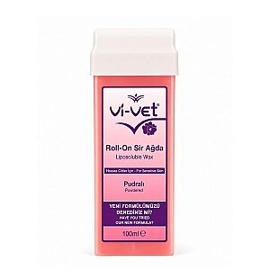 Vi-Vet Kartuş Sir Ağda Roll-On Pudralı 100 Ml - Vi-Vet