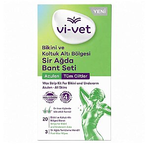 Vi-Vet Sir Ağda Bandı Koltuk Altı ve Bikini Azulen - Vi-Vet