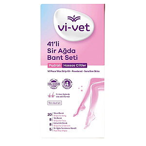 Vi-Vet Sir Ağda Bandı Seti Pudralı - Vi-Vet