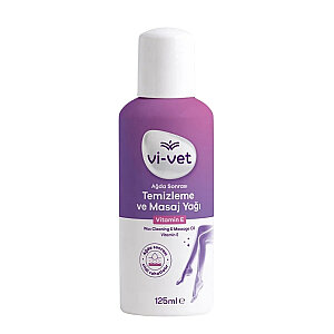 Vi-Vet Sir Ağda Sonrası Temizleme&Masaj Yağı E Vitamini 125 Ml - Vi-Vet