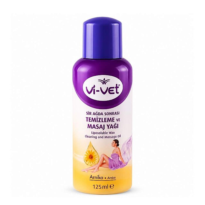 Vi-Vet Sir Ağda Sonrası Temizleme&Masaj Yağı Arnica 125 Ml - 1
