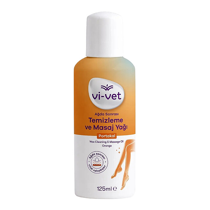 Vi-Vet Sir Ağda Sonrası Temizleme&Masaj Yağı Portakal 125 Ml - 1