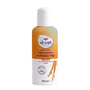 Vi-Vet Sir Ağda Sonrası Temizleme&Masaj Yağı Portakal 125 Ml - Vi-Vet