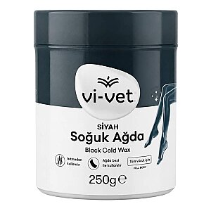 Vi-Vet Soğuk Ağda Siyah 250 Gr - Vi-Vet