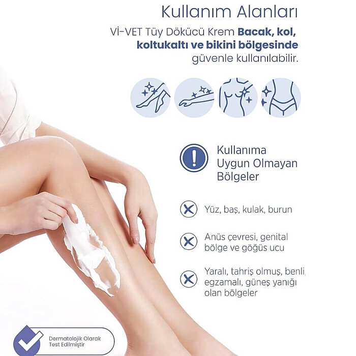 Vi-Vet Tüy Dökücü Krem 100 Ml - 3