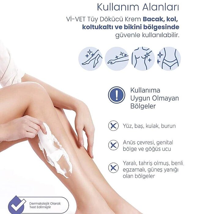 Vi-Vet Tüy Dökücü Krem 100 Ml - 3