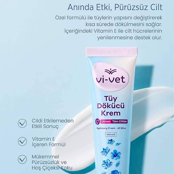 Vi-Vet Tüy Dökücü Krem 40 Ml - 2