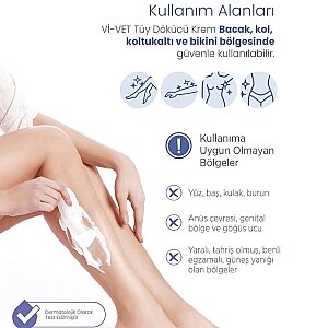 Vi-Vet Tüy Dökücü Krem 40 Ml - 3