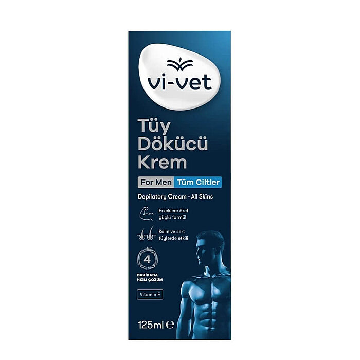 Vi-Vet Tüy Dökücü Krem For Men 125 Ml - 1