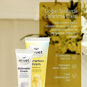 Vi-Vet Tüy Sarartıcı Krem 70 Ml + 35 Ml Set - 2