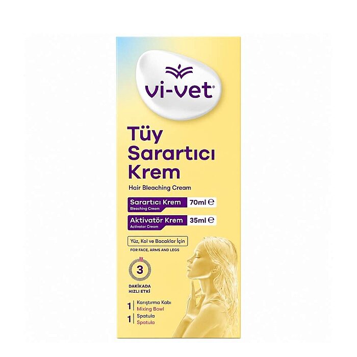 Vi-Vet Tüy Sarartıcı Krem 70 Ml + 35 Ml Set - 1