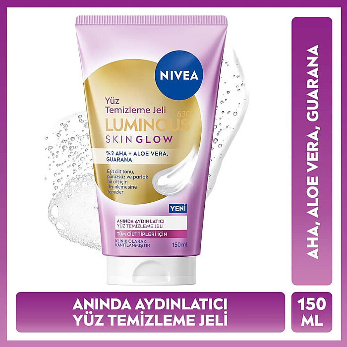 Nivea Visage Luminious630 Skin Glow Temizleme Jeli 150 Ml - 2