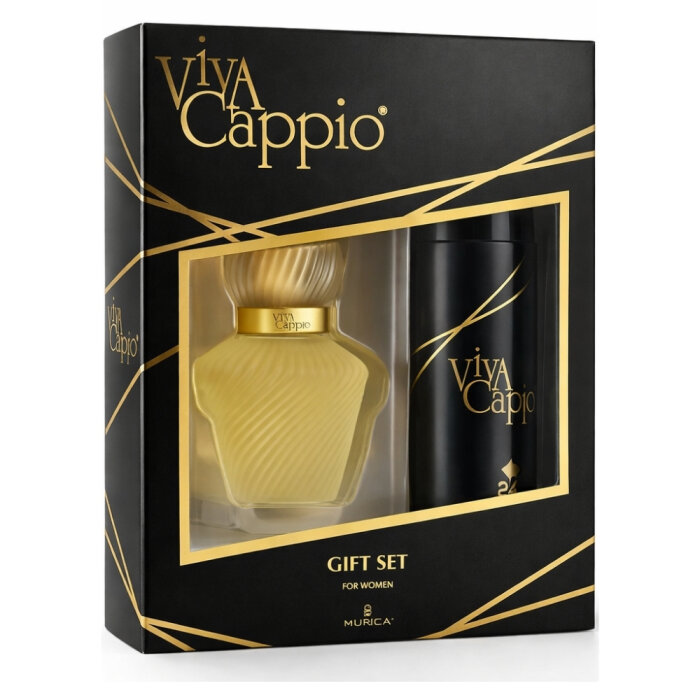Viva Cappio Classic Kadın Parfüm Edt 60 Ml + Deodorant 150 Ml Set - 1
