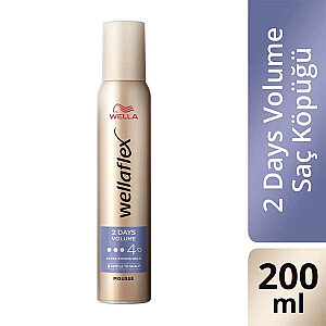 Wellaflex 2 Günlük Hacim Ekstra Güçlü Tutuş Saç Köpüğü 200 Ml - 2