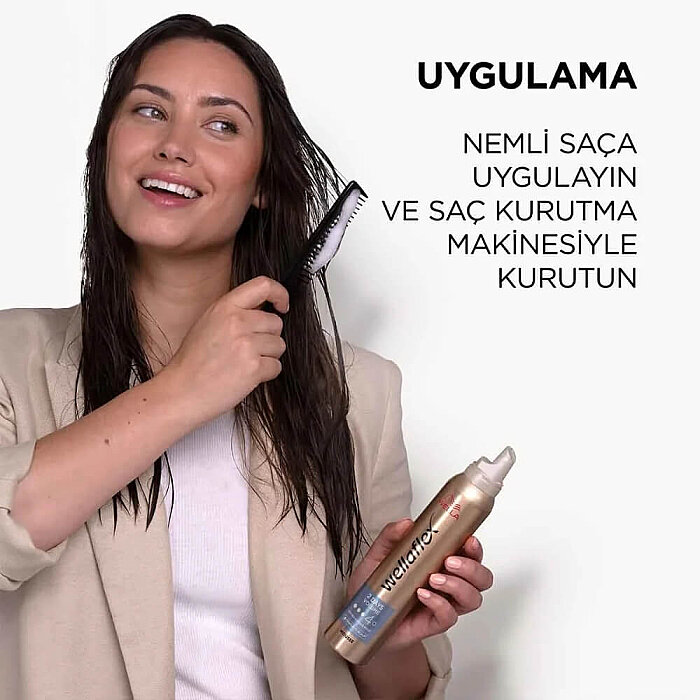 Wellaflex 2 Günlük Hacim Ekstra Güçlü Tutuş Saç Köpüğü 200 Ml - 5